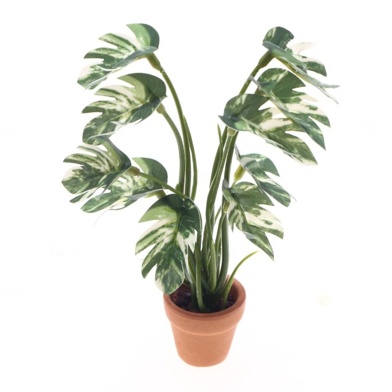 Bonsai Gardener - Neu. 1 Stück 1/12 Puppenhaus-Simulation Monstera