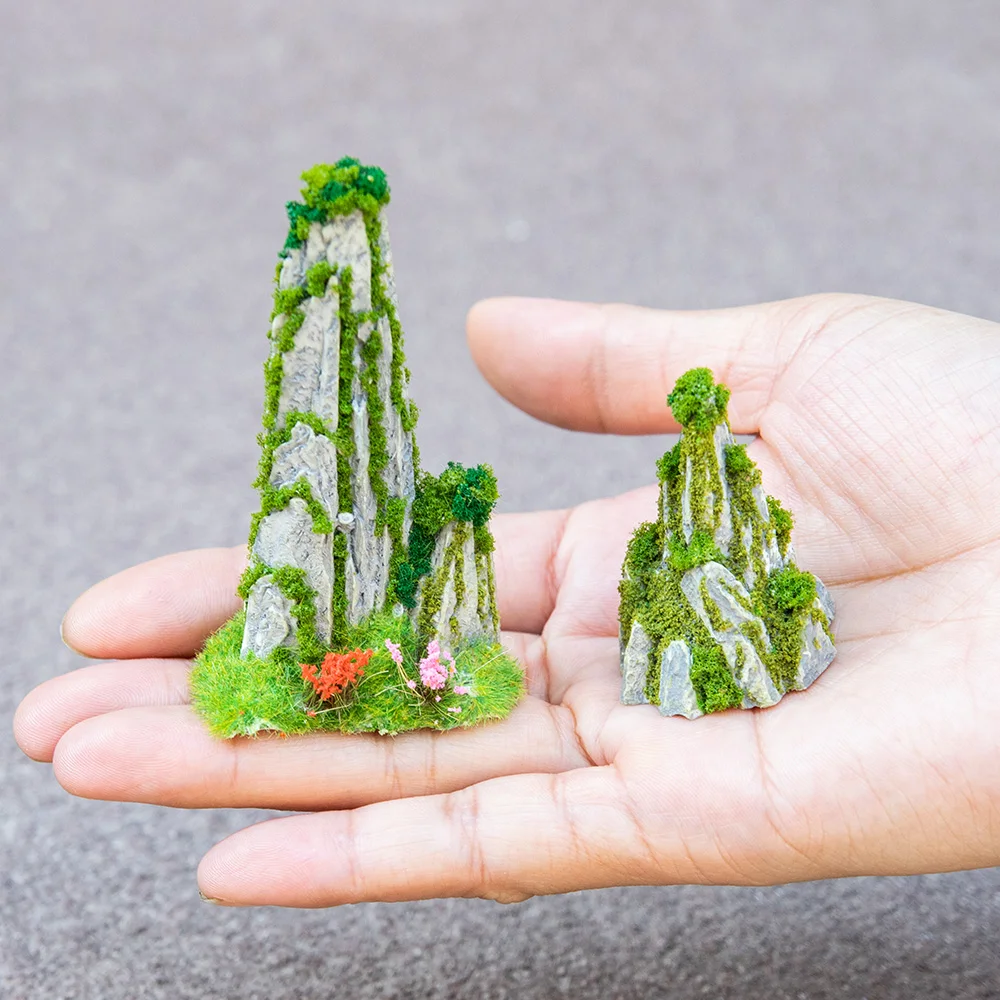 Miniatur-Felsenlandschaft Deko – Bonsai Garden Layout Bewertung und Preis