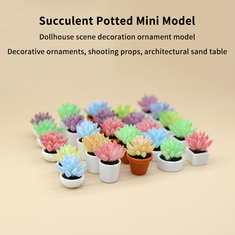 Mini Künstliche Sukkulenten Bo – Bonsai Garden Layout Bewertung und Preis