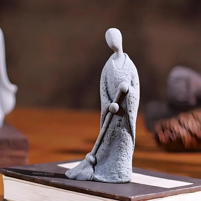 Stein-Buddha-Statue, kleiner M – Bonsai Garden Desk Bewertung und Preis