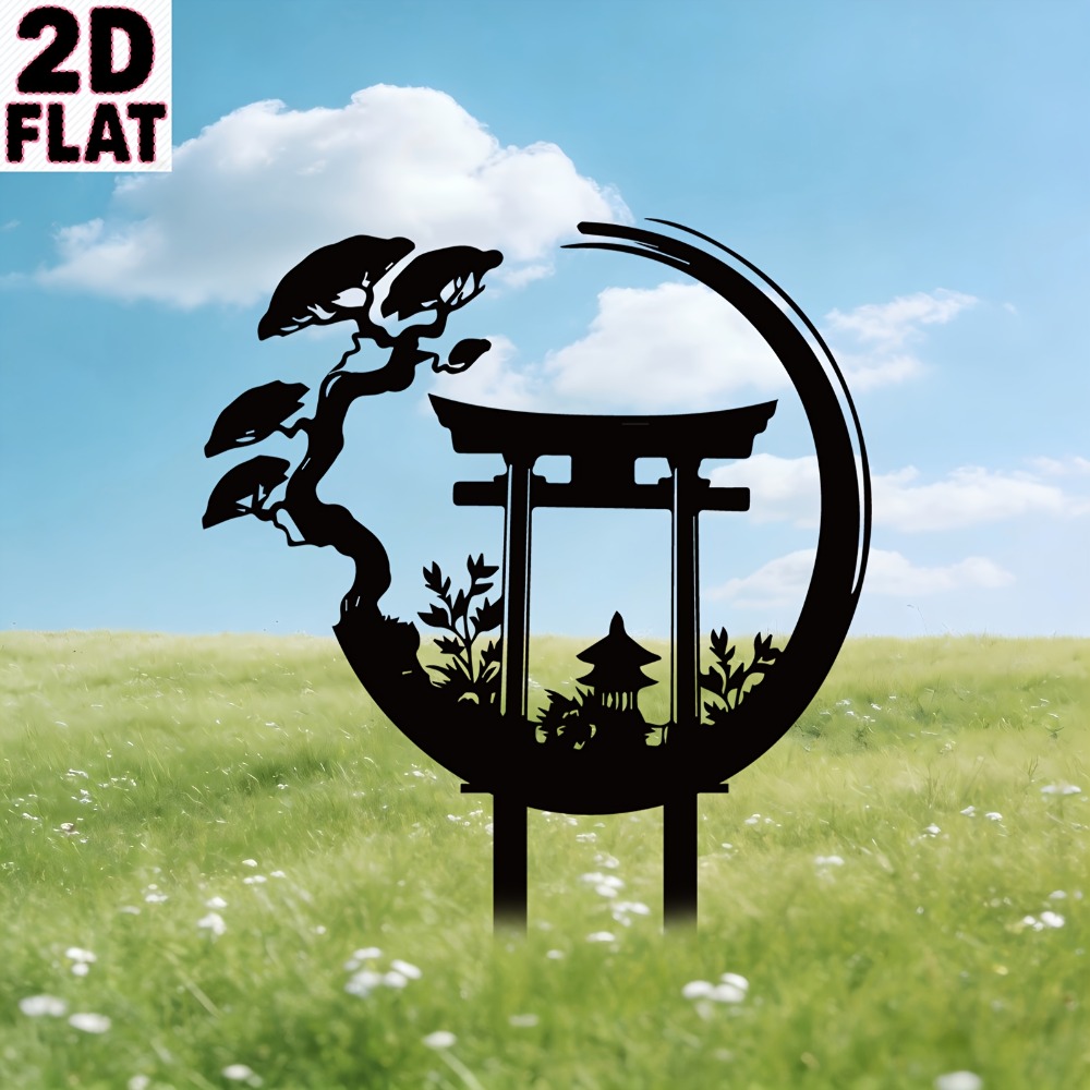 CIFBUY Metall-Wandkunst Torii- – Bonsai Garden Wall Bewertung und Preis