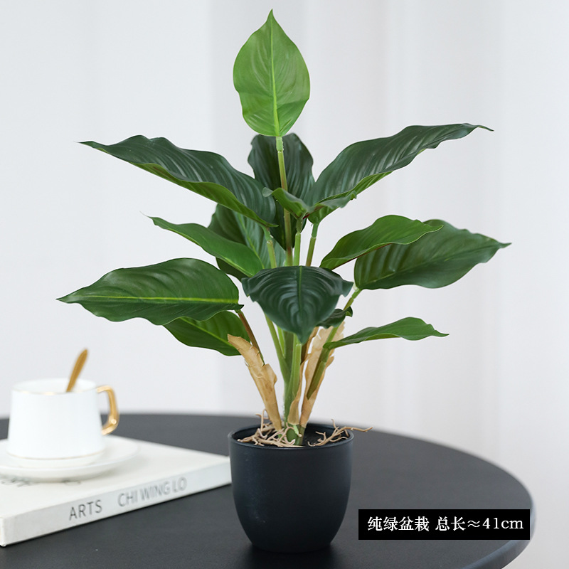 Simulierte Grünpflanzen Pothos – Bonsai Garden Layout Bewertung und Preis